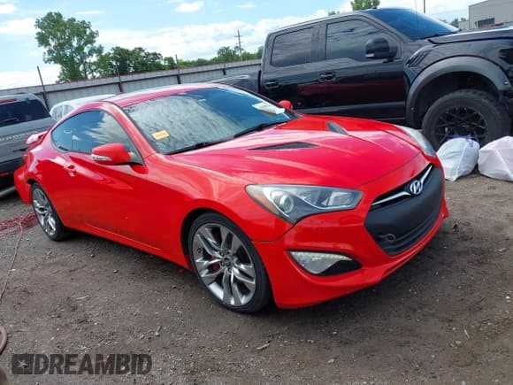✅ 2013 Hyundai Genesis Coupe Grand Touring • VIN: KMHHU6KJ4DU107997 • Lot: 42558525. Wystawiony na IAAI z przebiegiem 116 475 mil. Bezpłatny archiwum sprzedaży aukcyjnych z USA i szczegółowy raport historii pojazdu na DreamBid. Zdjęcie 1.