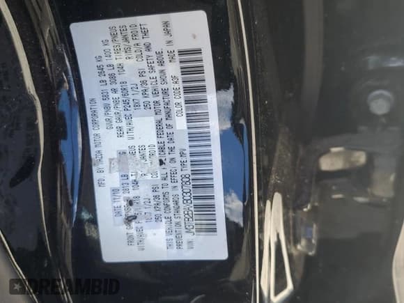 ✅ 2011 Mazda CX-9 Sport • VIN: JM3TB2BAXB0307808 • Lot: 63348815. Listed on Copart with 184,023 mi. Free auction sales archive from the USA and detailed vehicle history report at DreamBid. Image 13.