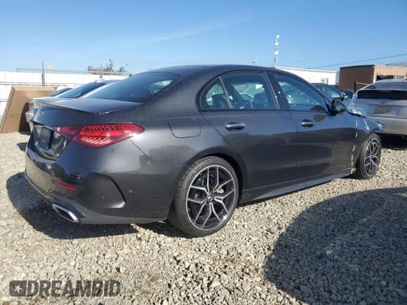 ✅ 2023 Mercedes-Benz C 300 • VIN: W1KAF4GB7PR130273 • Lot: 92056935. Listed on Copart with 21,558 mi. Free auction sales archive from the USA and detailed vehicle history report at DreamBid. Image 3.