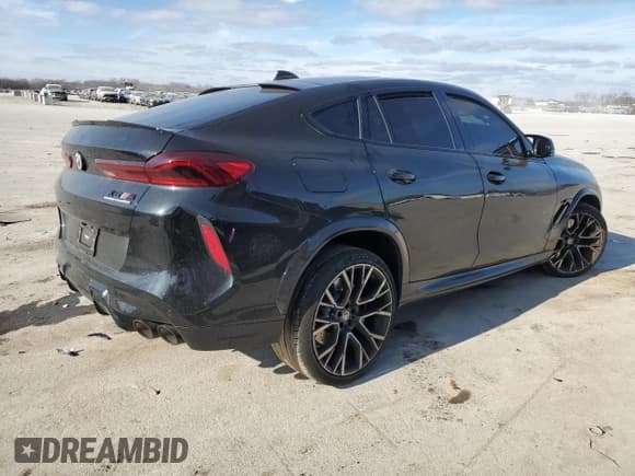 ✅ 2022 BMW X6 M • VIN: 5YMCY0C09N9M52251 • Лот: 82553923. Опубликован ранее на Copart с пробегом Не указан. Бесплатный доступ к архиву аукционных продаж из США и подробный отчёт об истории автомобиля на DreamBid. Изображение 3.