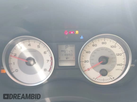 ✅ 2012 Subaru Impreza Premium • VIN: JF1GPAE66CH229646 • Lot: 42837558. Listed on IAAI with 118,893 mi. Free auction sales archive from the USA and detailed vehicle history report at DreamBid. Image 7.