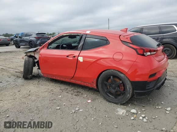 2020 Hyundai Veloster с VIN KMHT36AH4LU007036, выставлен на аукционе Copart как лот 42492445 с пробегом Не указан миль и На запчасти • Non repairable. История ставок и продаж доступна на DreamBid. Изображение 2.