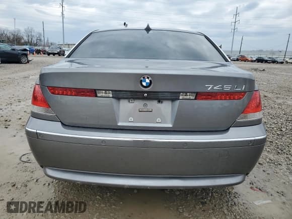 ✅ 2005 BMW 7 Series 745Li • VIN: WBAGN63515DS56509 • Lot: 51021155. Listed on Copart with Not provided. Free auction sales archive from the USA and detailed vehicle history report at DreamBid. Image 6.