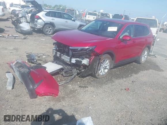 ✅ 2023 Honda CR-V EX • VIN: 5J6RS3H47PL008142 • Lot: 42001512. Listed on IAAI with 17,162 mi. Free auction sales archive from the USA and detailed vehicle history report at DreamBid. Image 18.