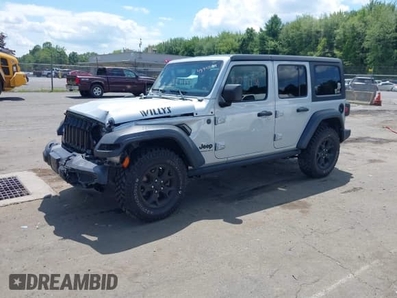✅ 2023 Jeep Wrangler Sport S • VIN: 1C4HJXDN2PW615882 • Lot: 42791138. Listed on IAAI with 21,993 mi. Free auction sales archive from the USA and detailed vehicle history report at DreamBid. Image 17.