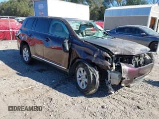 ✅ 2012 Toyota Highlander SE • VIN: 5TDBK3EHXCS158575 • Lot: 43454282. Listed on IAAI with 115,000 mi. Free auction sales archive from the USA and detailed vehicle history report at DreamBid. Image 1.