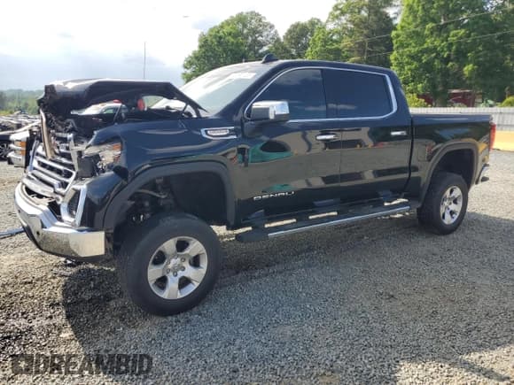 ✅ 2019 GMC Sierra 1500 SLT • VIN: 3GTP8DED7KG227114 • Лот: 55390135. Опубликован ранее на Copart с пробегом 74 544 миль. Бесплатный доступ к архиву аукционных продаж из США и подробный отчёт об истории автомобиля на DreamBid. Изображение 1.