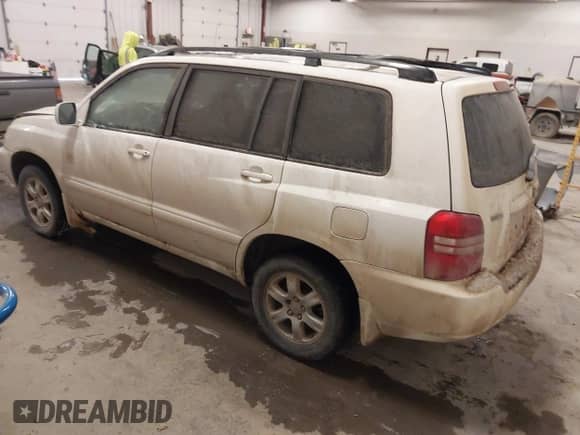 2001 Toyota Highlander с VIN JTEGD21A410017192, выставлен на аукционе IAAI как лот 41346278 с пробегом 279 320 миль миль и . История ставок и продаж доступна на DreamBid. Изображение 3.