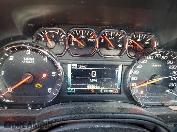 2020 Chevrolet Tahoe Premier with VIN 1GNSKCKJ5LR169805, listed as a Copart auction lot 88970235 with 65,854 mi miles and Salvage title. Bid and sale history available at DreamBid. Image 9.