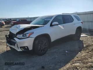 2018 Chevrolet Traverse RS с VIN 1GNERJKX4JJ250484, выставлен на аукционе Copart как лот 86458125 с пробегом 53 221 миль миль и Списание • Salvage title. История ставок и продаж доступна на DreamBid. Изображение 1.