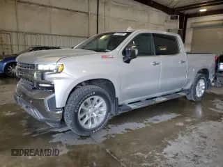 2021 Chevrolet Silverado 1500 LTZ with VIN 3GCUYGED7MG429376, listed as a Copart auction lot 63780305 with 81,396 mi miles and Salvage title. Bid and sale history available at DreamBid. Image 1.