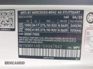 ✅ 2025 Mercedes-Benz G 550 • VIN: W1NWH1AB1SX047842 • Lot: 43751973. Listed on IAAI with 10,525 mi. Free auction sales archive from the USA and detailed vehicle history report at DreamBid. Image 9.