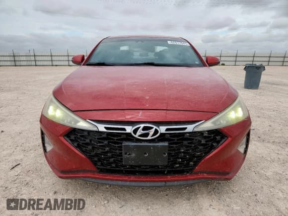 ✅ 2019 Hyundai Elantra Sport • VIN: KMHD04LB1KU842505 • Lot: 62017645. Listed on Copart with 85,890 mi. Free auction sales archive from the USA and detailed vehicle history report at DreamBid. Image 5.