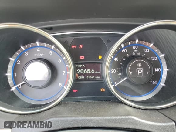 ✅ 2013 Hyundai Sonata GLS • VIN: 5NPEB4AC9DH694194 • Lot: 72705634. Listed on Copart with 51,066 mi. Free auction sales archive from the USA and detailed vehicle history report at DreamBid. Image 9.