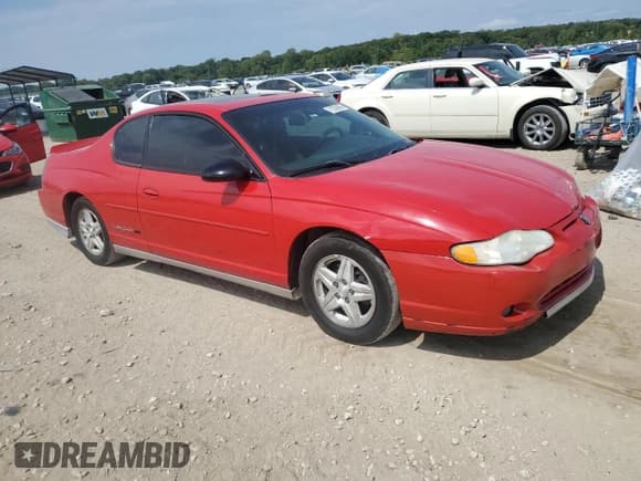 ✅ 2003 Chevrolet Monte Carlo SS • VIN: 2G1WX12K739357169 • Lot: 71532455. Listed on Copart with 123,395 mi. Free auction sales archive from the USA and detailed vehicle history report at DreamBid. Image 4.