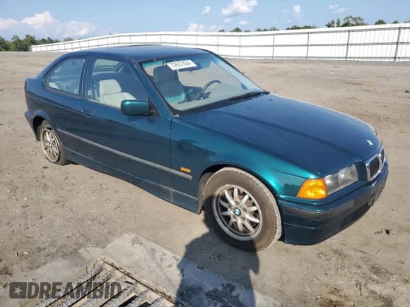 ✅ 1997 BMW 3 Series 318ti • VIN: WBACG8321VAU39596 • Lot: 72657404. Listed on Copart with Not provided. Free auction sales archive from the USA and detailed vehicle history report at DreamBid. Image 4.