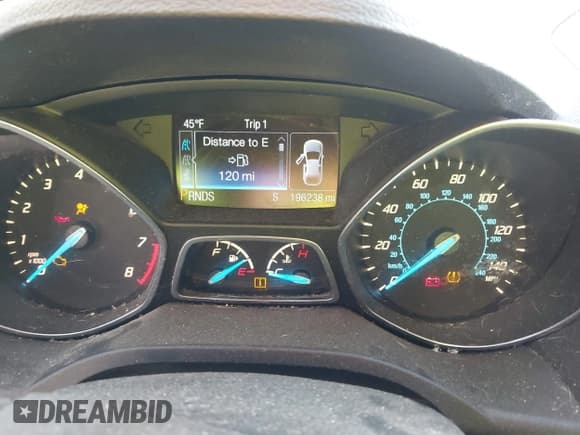 ✅ 2013 Ford Escape SEL • VIN: 1FMCU9H93DUC63778 • Lot: 43889430. Listed on IAAI with 196,238 mi. Free auction sales archive from the USA and detailed vehicle history report at DreamBid. Image 7.
