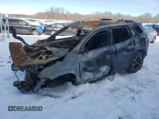 2025 Chevrolet Equinox AWD RS z VIN 3GNAXTEG1SL129594, wystawiony jako Copart lot #88633205 z przebiegiem Nie podano mil oraz Szkoda całkowita • Salvage title. Historia ofert i sprzedaży dostępna na DreamBid. Obrazek 1.