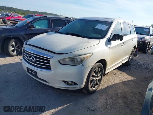 ✅ 2013 Infiniti JX35 • VIN: 5N1AL0MN4DC336767 • Lot: 43325227. Wystawiony na IAAI z przebiegiem 189 312 mil. Bezpłatny archiwum sprzedaży aukcyjnych z USA i szczegółowy raport historii pojazdu na DreamBid. Zdjęcie 2.