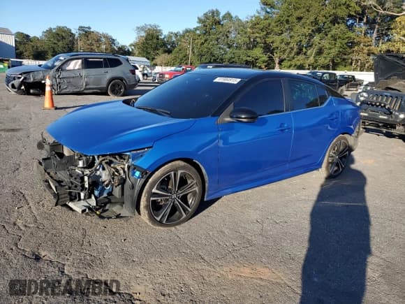 ✅ 2022 Nissan Sentra SR • VIN: 3N1AB8DV7NY307118 • Лот: 91984915. Опубликован ранее на Copart с пробегом 94 247 миль. Бесплатный доступ к архиву аукционных продаж из США и подробный отчёт об истории автомобиля на DreamBid. Изображение 1.