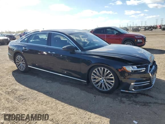 ✅ 2019 Audi A8 • VIN: WAU8DAF87KN013583 • Lot: 89732405. Listed on Copart with 48,686 mi. Free auction sales archive from the USA and detailed vehicle history report at DreamBid. Image 4.