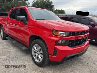 ✅ 2020 Chevrolet Silverado 1500 Custom • VIN: 3GCPWBEK8LG427185 • Lot: 73388554. Wystawiony na Copart z przebiegiem 81 907 mil. Bezpłatny archiwum sprzedaży aukcyjnych z USA i szczegółowy raport historii pojazdu na DreamBid. Zdjęcie 1.