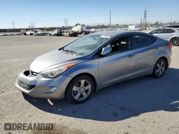 ✅ 2013 Hyundai Elantra GLS • VIN: KMHDH4AE3DU893125 • Lot: 91787535. Listed on Copart with 68,013 mi. Free auction sales archive from the USA and detailed vehicle history report at DreamBid. Image 1.