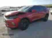 2023 Chevrolet Blazer LT with VIN 3GNKBCR45PS156846, listed as a Copart auction lot 52695774 with 28,823 mi miles and Salvage title. Bid and sale history available at DreamBid. Image 1.