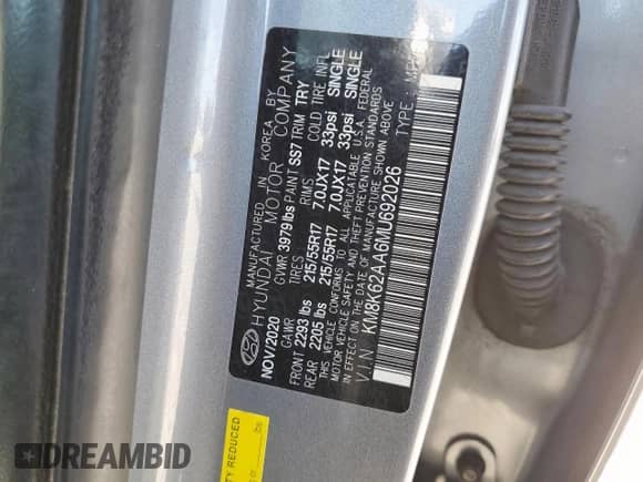 2021 Hyundai Kona SEL Plus z VIN KM8K62AA6MU692026, wystawiony jako Copart lot #86209015 z przebiegiem 96 154 mil mil oraz Szkoda całkowita • Salvage title. Historia ofert i sprzedaży dostępna na DreamBid. Obrazek 13.