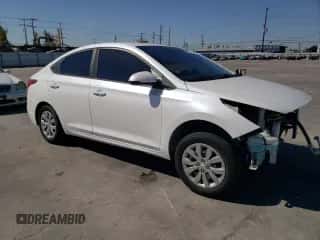 2018 Hyundai Accent SEL with VIN 3KPC24A35JE012757, listed as a Copart auction lot 52921764 with Not provided miles and . Bid and sale history available at DreamBid. Image 4.