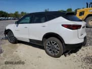 ✅ 2024 Chevrolet Blazer RS • VIN: 3GNKBKRS3RS213606 • Lot: 84360145. Listed on Copart with 15,521 mi. Free auction sales archive from the USA and detailed vehicle history report at DreamBid. Image 2.