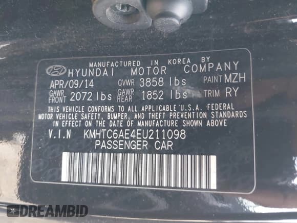 ✅ 2014 Hyundai Veloster Turbo • VIN: KMHTC6AE4EU211098 • Lot: 41846231. Wystawiony na IAAI z przebiegiem 121 591 mil. Bezpłatny archiwum sprzedaży aukcyjnych z USA i szczegółowy raport historii pojazdu na DreamBid. Zdjęcie 9.