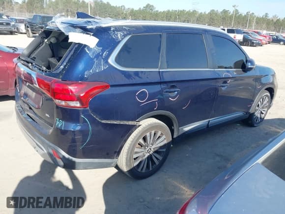 ✅ 2020 Mitsubishi Outlander SE • VIN: JA4AD3A36LZ020105 • Lot: 41835195. Listed on IAAI with 73,402 mi. Free auction sales archive from the USA and detailed vehicle history report at DreamBid. Image 4.
