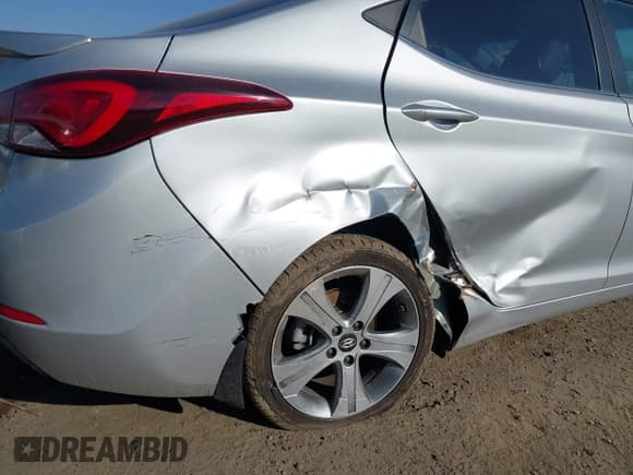 ✅ 2015 Hyundai Elantra Sport • VIN: KMHDH4AH5FU305500 • Lot: 41371807. Listed on IAAI with 110,249 mi. Free auction sales archive from the USA and detailed vehicle history report at DreamBid. Image 6.