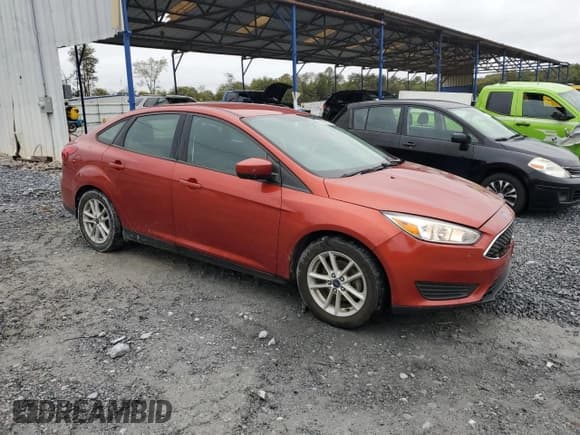 ✅ 2018 Ford Focus SE • VIN: 1FADP3F29JL255596 • Lot: 82683235. Listed on Copart with 95,026 mi. Free auction sales archive from the USA and detailed vehicle history report at DreamBid. Image 4.