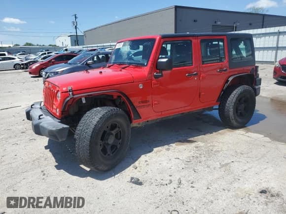✅ 2016 Jeep Wrangler Unlimited Sport RHD • VIN: 1C4BJWKG2GL307195 • Lot: 57483625. Listed on Copart with 148,697 mi. Free auction sales archive from the USA and detailed vehicle history report at DreamBid. Image 1.