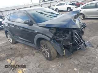 2017 Hyundai Tucson SE with VIN KM8J23A41HU262112, listed as a IAAI auction lot 42977686 with 162,189 mi miles and . Bid and sale history available at DreamBid. Image 1.