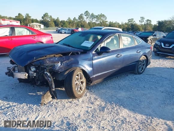 ✅ 2021 Hyundai Sonata SEL • VIN: 5NPEF4JA7MH116386 • Lot: 43468052. Listed on IAAI with 61,723 mi. Free auction sales archive from the USA and detailed vehicle history report at DreamBid. Image 2.