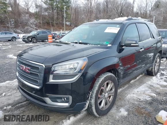 ✅ 2014 GMC Acadia SLT • VIN: 1GKKVRKD4EJ127600 • Lot: 43893332. Wystawiony na IAAI z przebiegiem 189 280 mil. Bezpłatny archiwum sprzedaży aukcyjnych z USA i szczegółowy raport historii pojazdu na DreamBid. Zdjęcie 2.