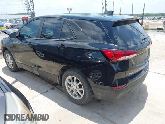 ✅ 2022 Chevrolet Equinox LS • VIN: 2GNAXSEV1N6155856 • Lot: 42440599. Listed on IAAI with 22,911 mi. Free auction sales archive from the USA and detailed vehicle history report at DreamBid. Image 3.