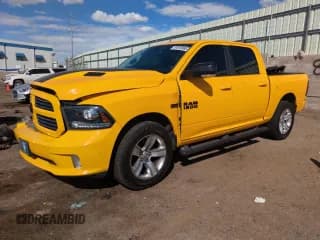 ✅ 2016 Ram 1500 Sport • VIN: 1C6RR7MT0GS309869 • Lot: 81616985. Listed on Copart with 107,467 mi. Free auction sales archive from the USA and detailed vehicle history report at DreamBid. Image 1.