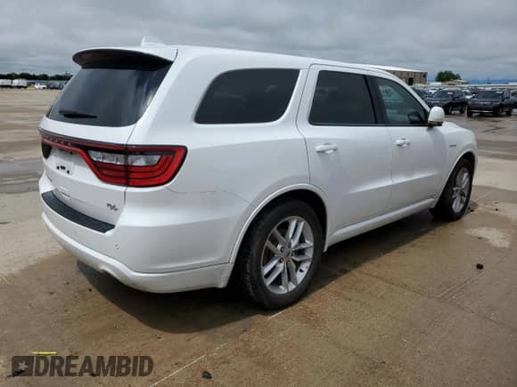 2022 Dodge Durango R/T with VIN 1C4SDHCTXNC130228, listed as a Copart auction lot 55443665 with 80,452 mi miles and Clean title. Bid and sale history available at DreamBid. Image 3.