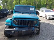 ✅ 2024 Jeep Wrangler Sport S • VIN: 1C4RJXN64RW227566 • Lot: 42164607. Listed on IAAI with 9,676 mi. Free auction sales archive from the USA and detailed vehicle history report at DreamBid. Image 13.