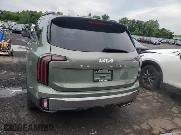 ✅ 2023 Kia Telluride SX X-Pro • VIN: 5XYP5DGC8PG329654 • Lot: 62067625. Listed on Copart with 38,629 mi. Free auction sales archive from the USA and detailed vehicle history report at DreamBid. Image 6.