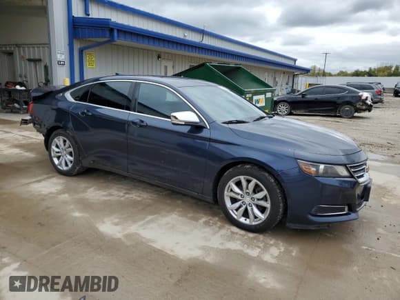 ✅ 2016 Chevrolet Impala LT • VIN: 2G1105SA1G9148934 • Lot: 82453165. Listed on Copart with 152,058 mi. Free auction sales archive from the USA and detailed vehicle history report at DreamBid. Image 4.