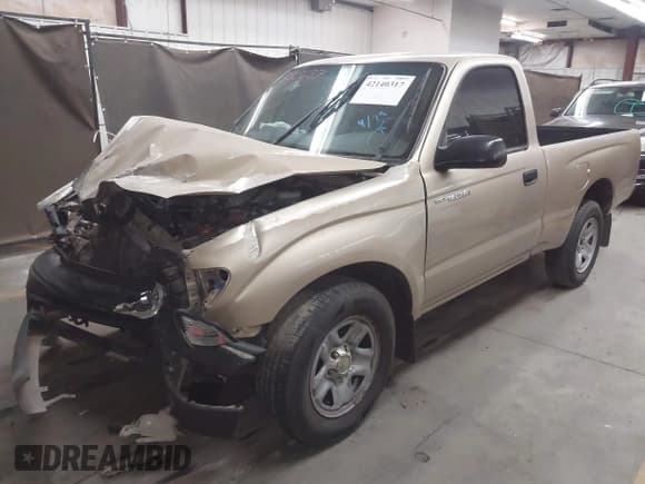 ✅ 2004 Toyota Tacoma • VIN: 5TENL42N74Z385687 • Lot: 42140317. Listed on IAAI with 218,595 mi. Free auction sales archive from the USA and detailed vehicle history report at DreamBid. Image 2.