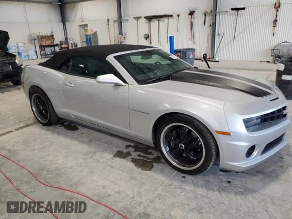 ✅ 2013 Chevrolet Camaro SS • VIN: 2G1FK3DJ4D9170956 • Lot: 62709465. Listed on Copart with 52,245 mi. Free auction sales archive from the USA and detailed vehicle history report at DreamBid. Image 4.