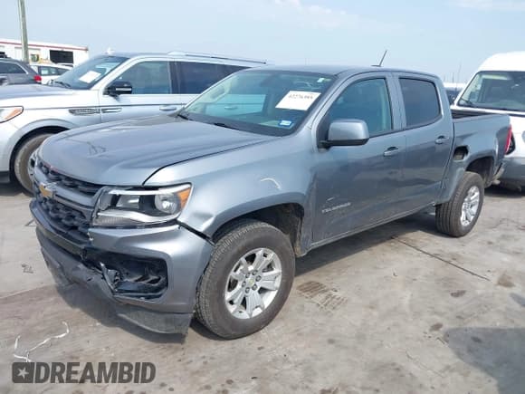 ✅ 2022 Chevrolet Colorado 2WD LT • VIN: 1GCGSCEN3N1308067 • Лот: 42276385. Опубликован ранее на IAAI с пробегом 74 665 миль. Бесплатный доступ к архиву аукционных продаж из США и подробный отчёт об истории автомобиля на DreamBid. Изображение 2.