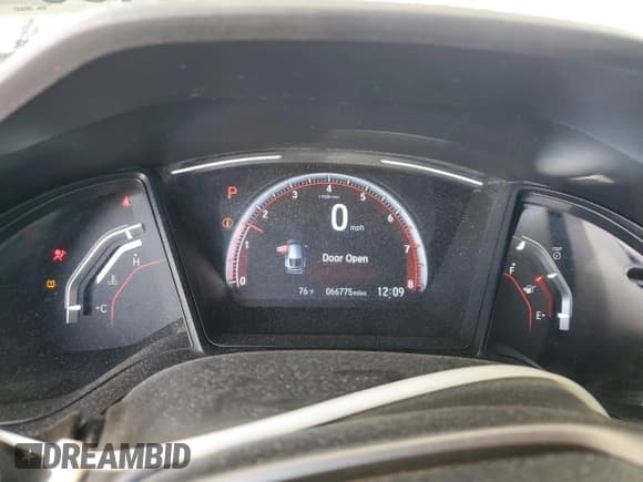 ✅ 2019 Honda Civic Sport • VIN: SHHFK7H46KU209833 • Lot: 89470485. Listed on Copart with 66,775 mi. Free auction sales archive from the USA and detailed vehicle history report at DreamBid. Image 9.