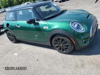 2020 MINI Hardtop Cooper SE with VIN WMWXP3C06L2M27499, listed as a Copart auction lot 59403185 with 44,585 mi miles and Salvage title. Bid and sale history available at DreamBid. Image 4.